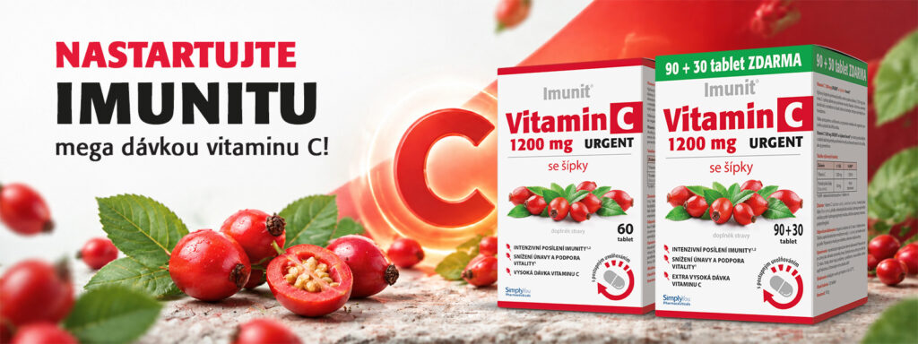 Imunit® Vitamin C 1200 mg URGENT se šípky